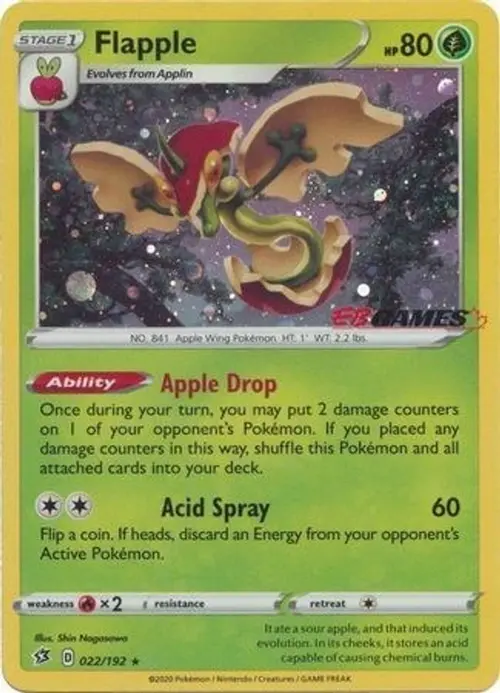 Flapple - 022/192 (EB Games Exclusive) card art