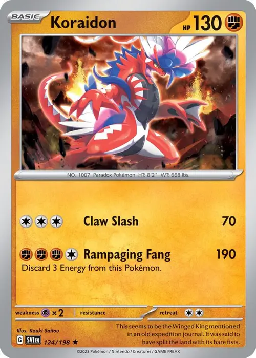 Koraidon card art