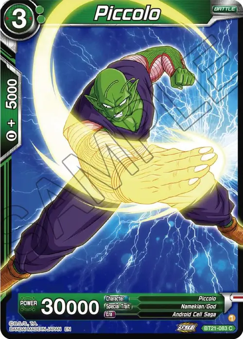 Piccolo card art