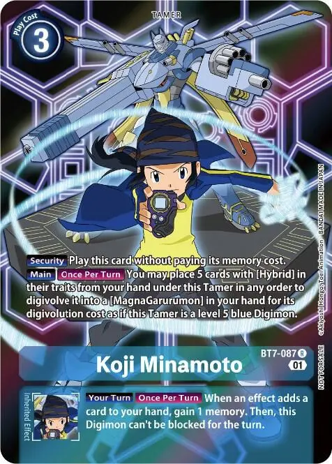 Koji Minamoto (D-Scanner Alternate Art) card art