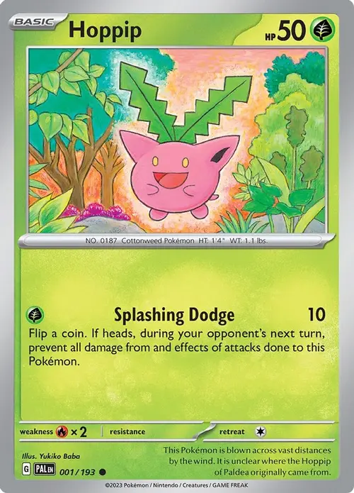 Hoppip card art