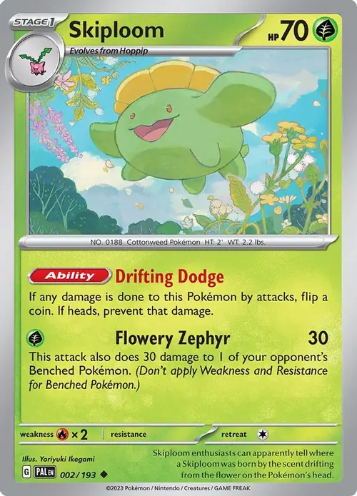 Skiploom card art