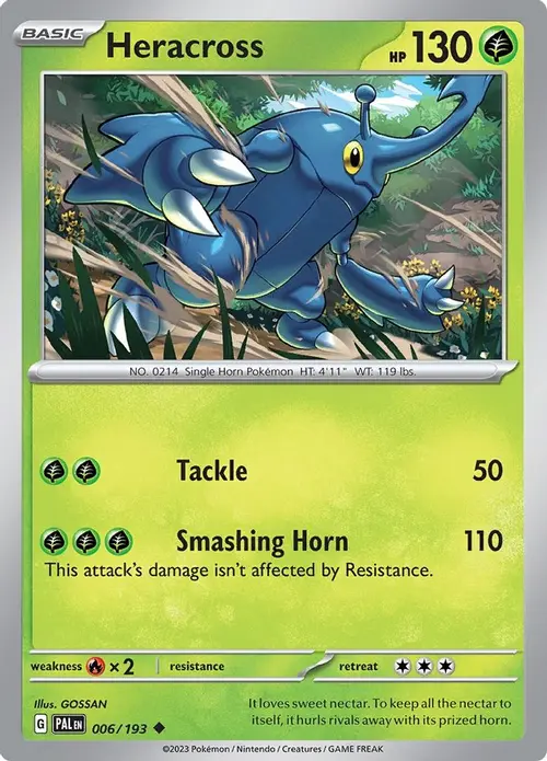 Heracross - 006/193 card art