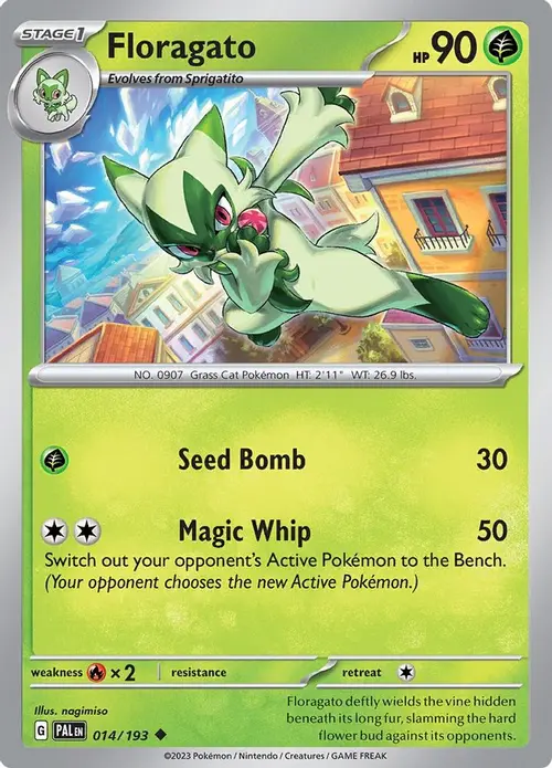 Floragato - 014/193 card art