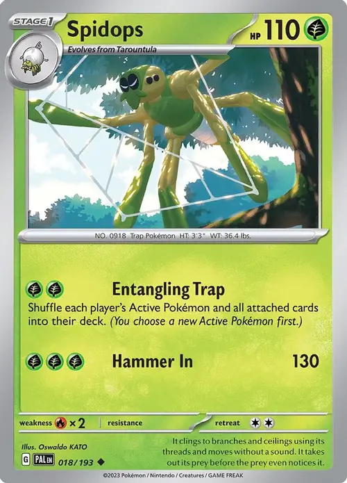 Spidops card art