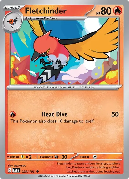 Fletchinder - 029/193 card art