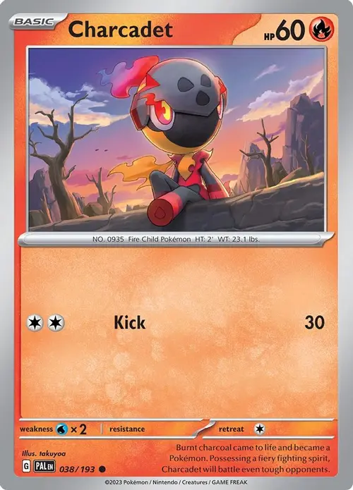 Charcadet - 038/193 card art