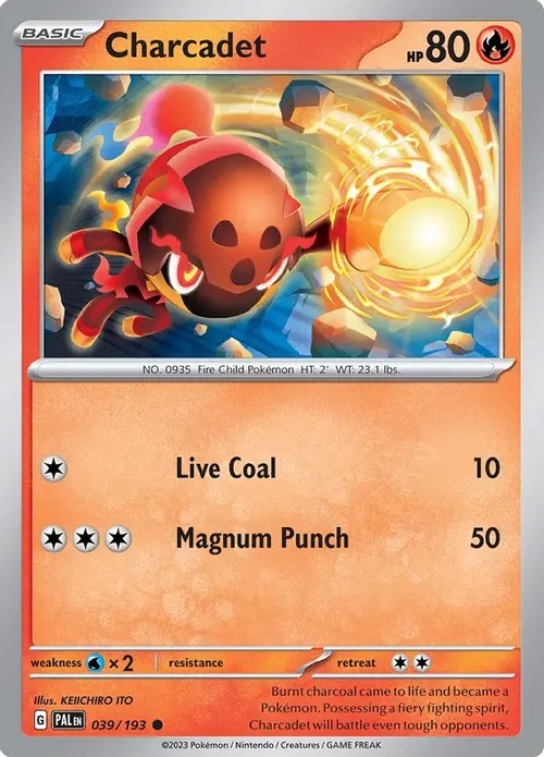 Charcadet - 039/193 card art