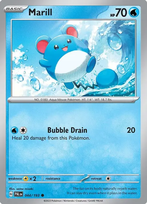 Marill - 044/193 card art