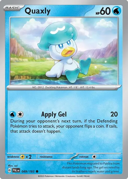 Quaxly - 049/193 card art