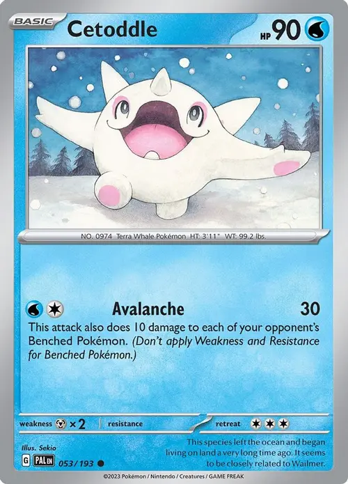 Cetoddle - 053/193 card art