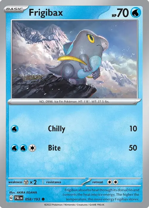 Frigibax - 058/193 card art