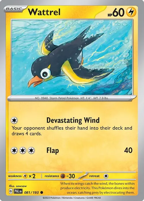 Wattrel - 081/193 card art