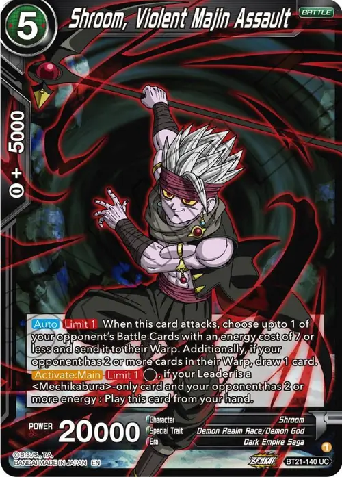 Shroom, Violent Majin Assault card art