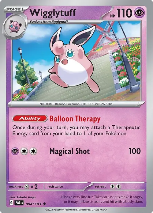 Wigglytuff card art