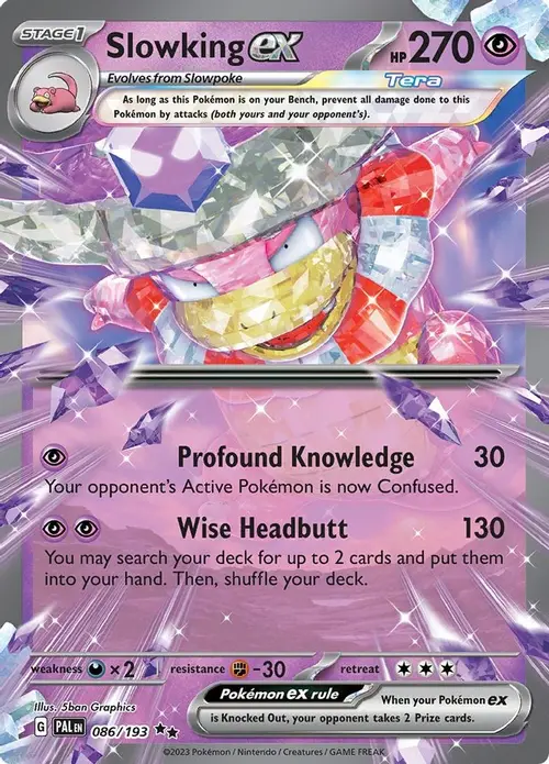 Slowking ex - 086/193 card art