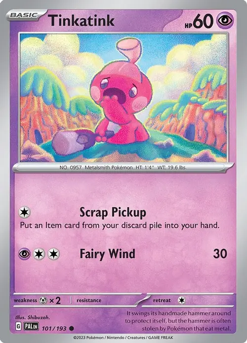Tinkatink - 101/193 card art