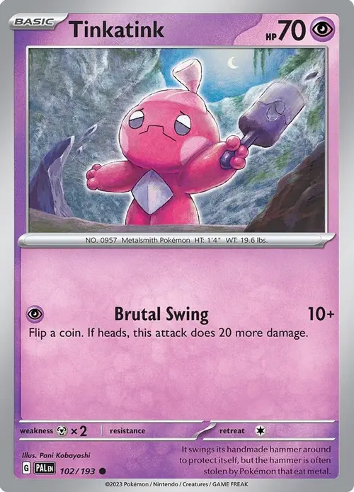 Tinkatink - 102/193 card art