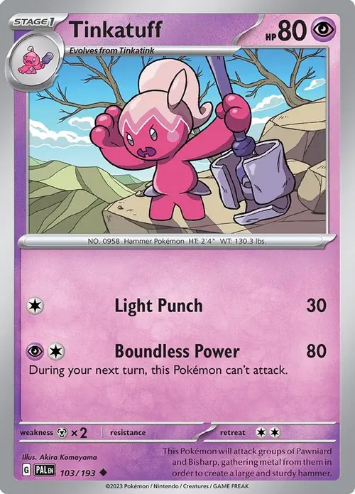 Tinkatuff - 103/193 card art