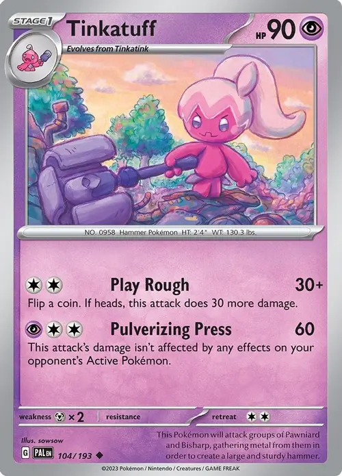 Tinkatuff - 104/193 card art