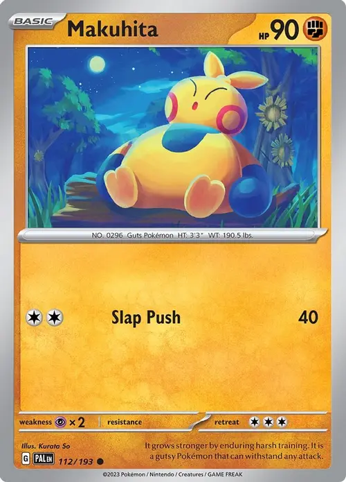 Makuhita card art