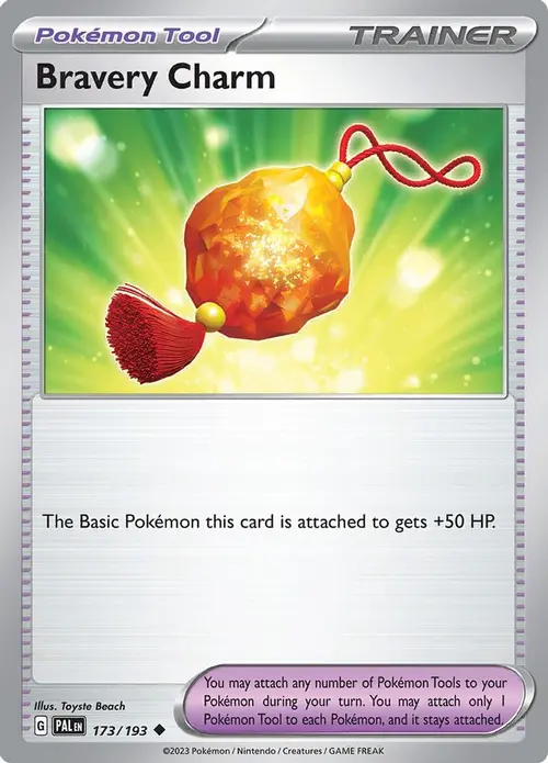 Bravery Charm card art