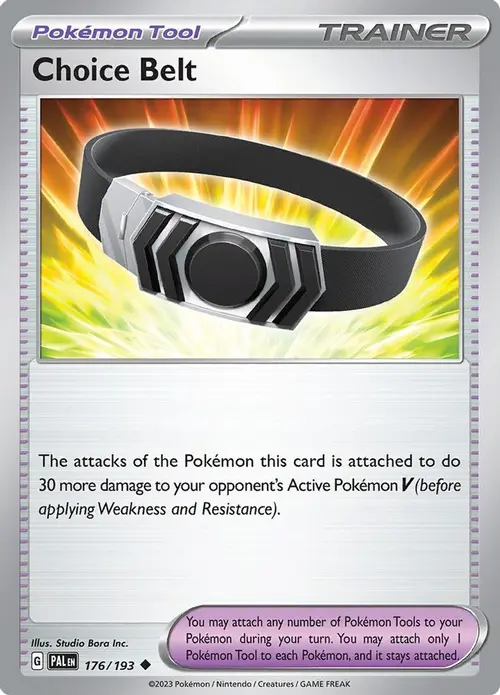 Choice Belt card art