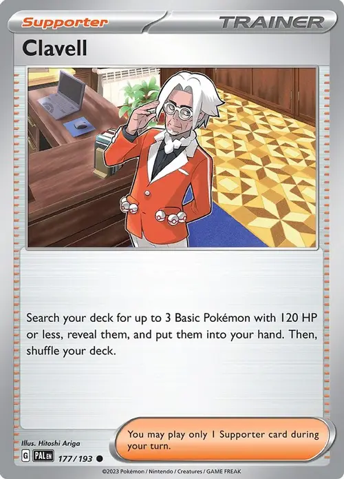 Clavell card art