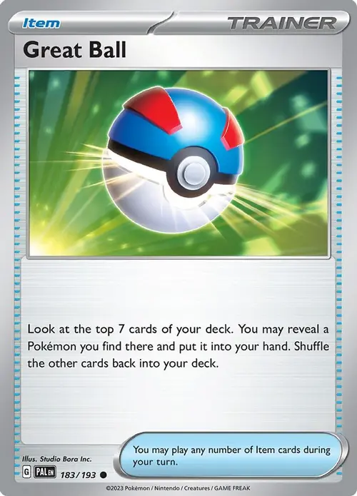 Great Ball card art