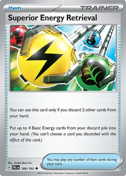 Superior Energy Retrieval - 189/193 card art