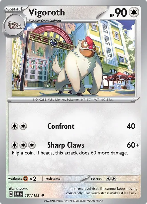Vigoroth card art