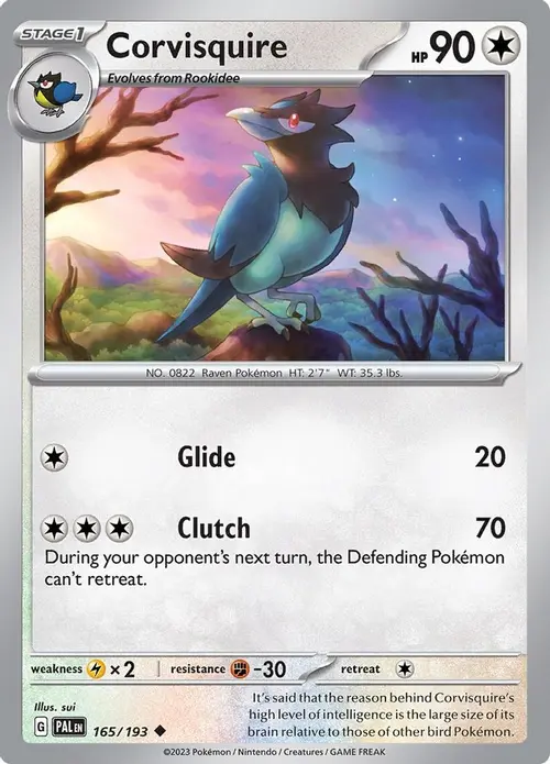 Corvisquire card art