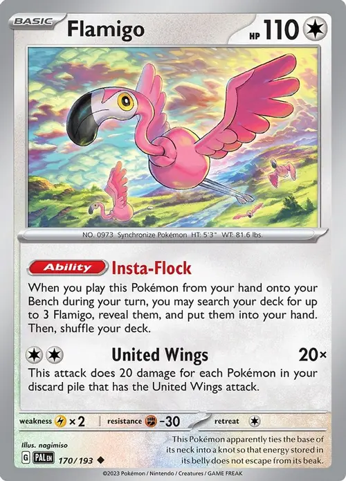 Flamigo card art