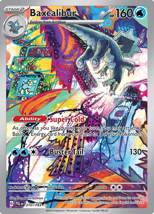 Baxcalibur - 210/193 card art
