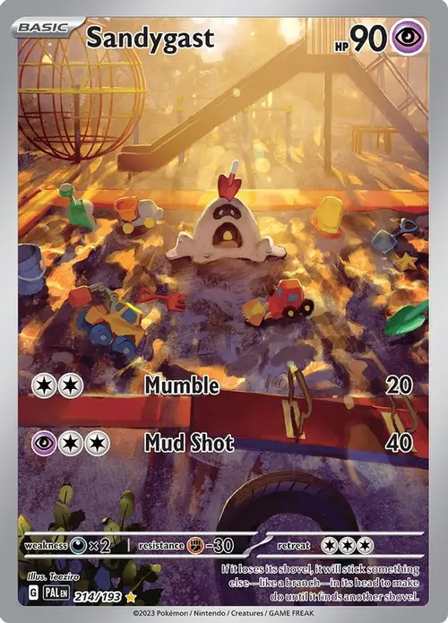 Sandygast - 214/193 card art