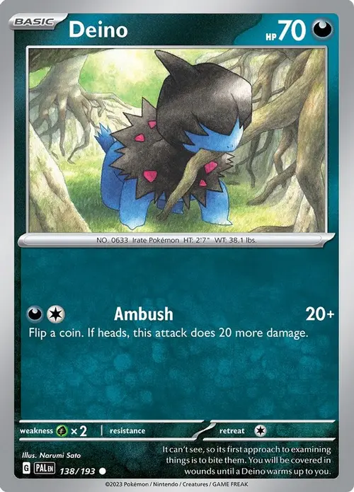 Deino card art