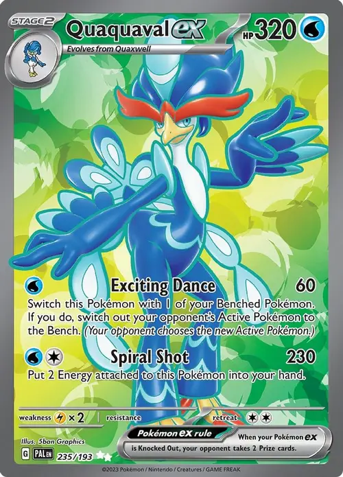 Quaquaval ex - 235/193 card art
