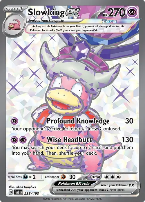 Slowking ex - 238/193 card art