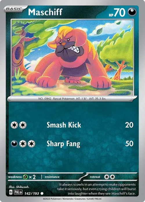 Maschiff - 142/193 card art