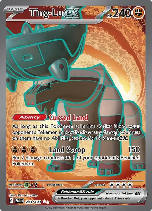 Ting-Lu ex - 243/193 card art