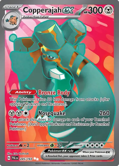Copperajah ex - 245/193 card art