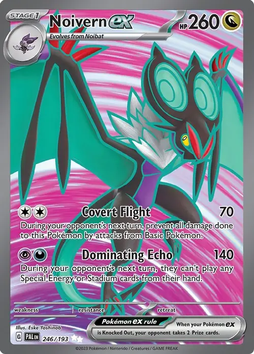Noivern ex - 246/193 card art