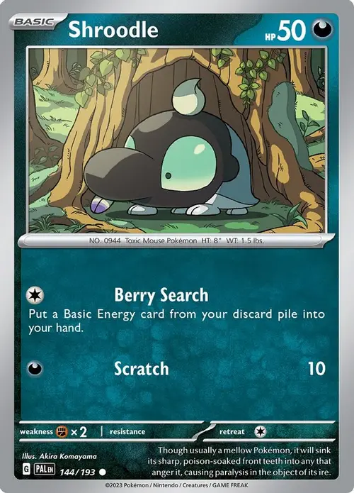 Shroodle - 144/193 card art