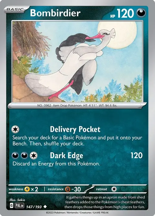 Bombirdier card art