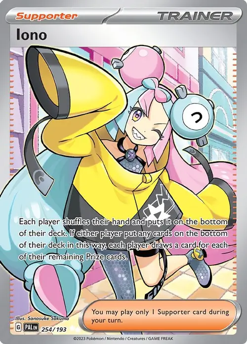 Iono - 254/193 card art