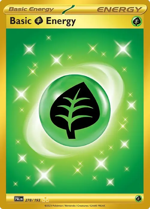 Basic Grass Energy - 278/193 card art