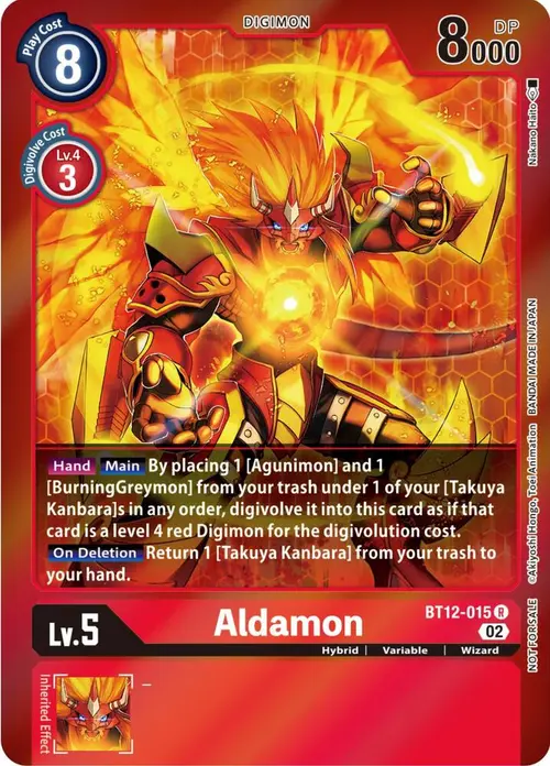 Aldamon (Tamer Party -Special-) card art