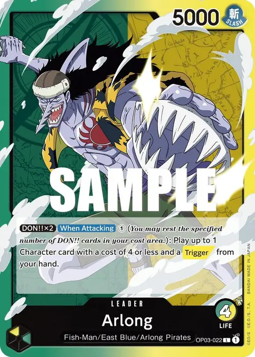 Arlong card art