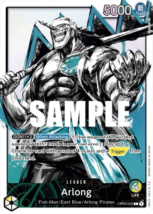 Arlong (Alternate Art) card art
