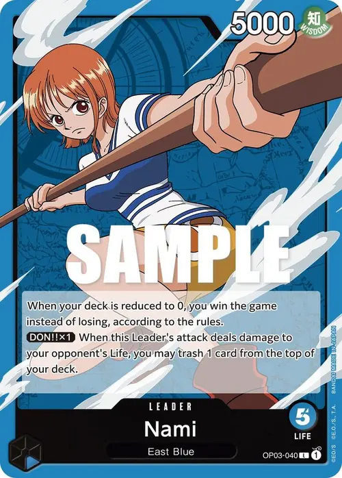 Nami (040) card art